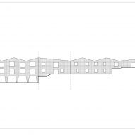 Elevation progress of Tartan School by MoDus Architects