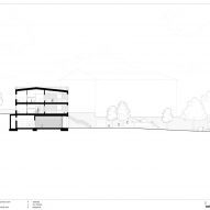 Cross section of Tartan School by MoDus Architects
