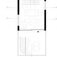 First floor plan of Nest by NAMO Architecture and i29