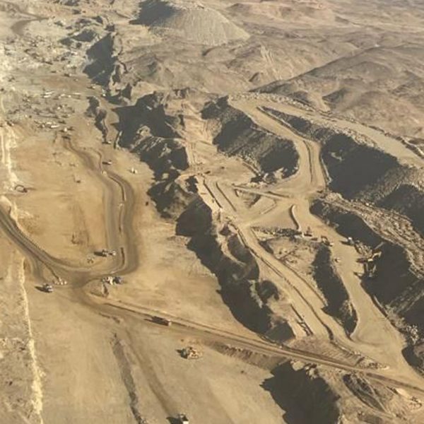 Aerial photos reveal work progressing on The Line megacity at Neom