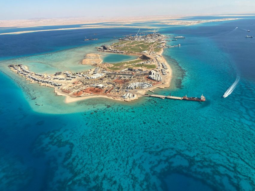 Sindalah resort in the Red Sea
