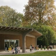 WE-S Architecten designs Belgian nursery to resemble "a modest garden pavilion"