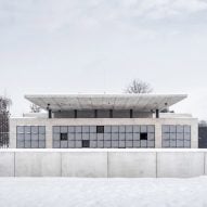 Objektor reveals monolithic concrete cemetery outside of Prague