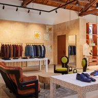 Standard Architecture refreshes interiors of pink Paul Smith store in LA