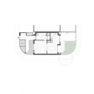 Ground floor plan of Peckham house by Surman Weston