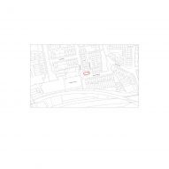 Site plan of Peckham house by Surman Weston