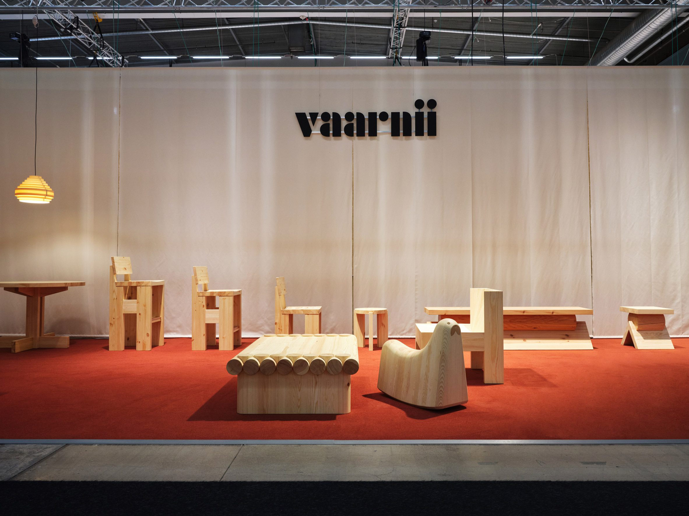 Vaarnii stand at Stockholm Furniture Fair