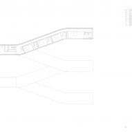 First floor plan of Sabater House by Fran Silvestre Arquitectos