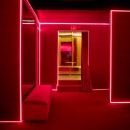 Crosby Studios looks to the "signature red" of David Lynch for Silencio New York