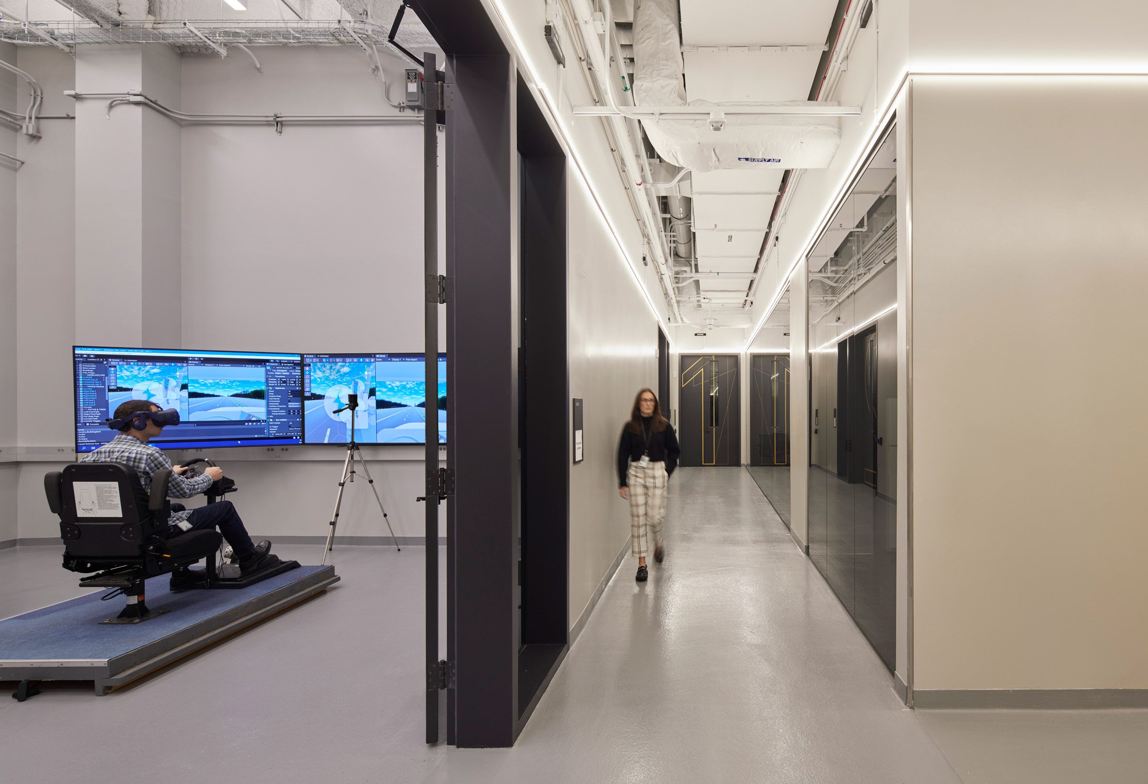 Gensler designed lab in Volpe building