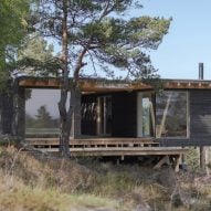 Erling Berg creates I/O Cabin as a summer house for "inside-outside" living