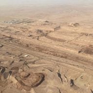 This week photos revealed The Line megacity progressing in Saudi Arabia
