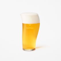 Beer glass designed by Nendo for Sapporo
