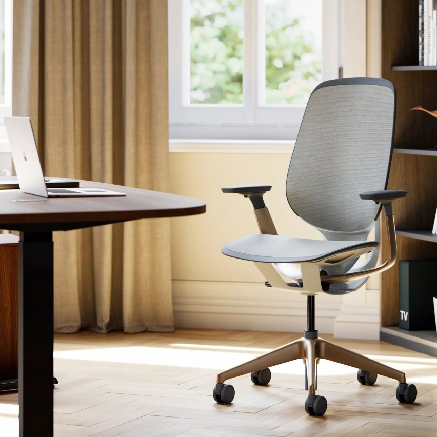 Steelcase Karman chair in home office