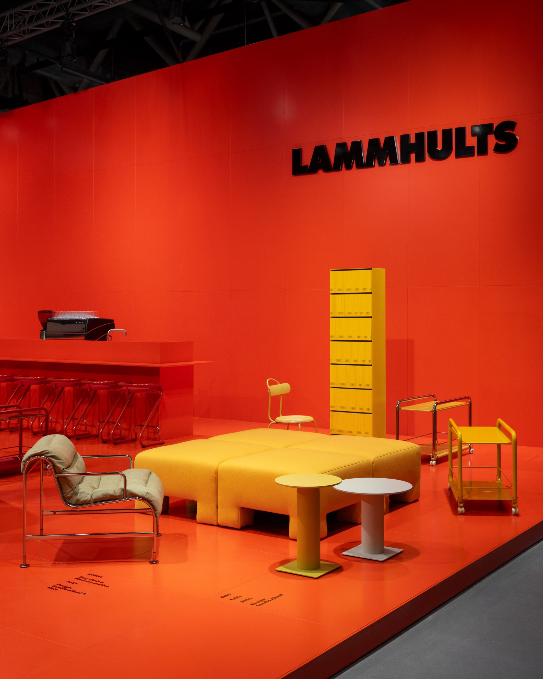 Lammhults exhibition stand at Stockholm Furniture Fair