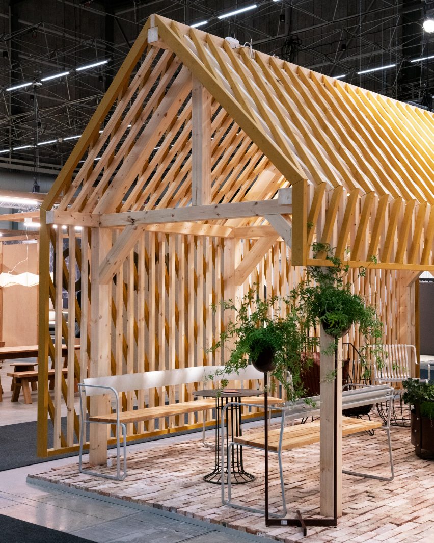 Nola exhibition stand at Stockholm Furniture Fair
