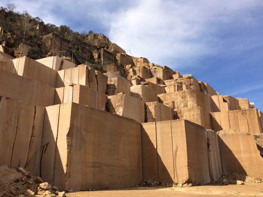 Sandstone quarry
