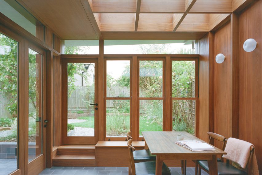 Dining room of Sunny Side Up extension by THISS Studio
