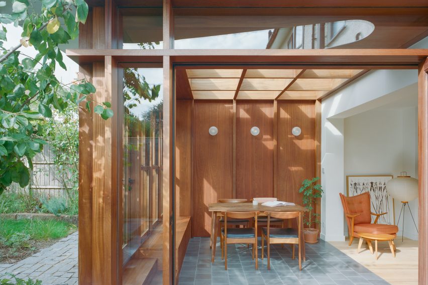 View into the Sunny Side Up extension by THISS Studio