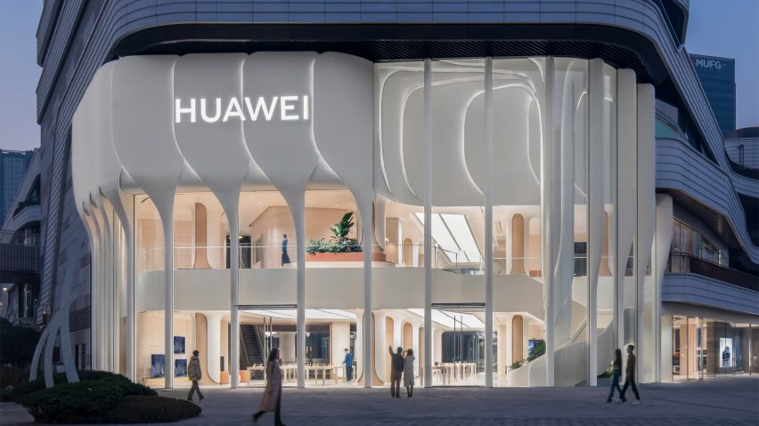 UNStudio Huawei flagship store in Shanghai