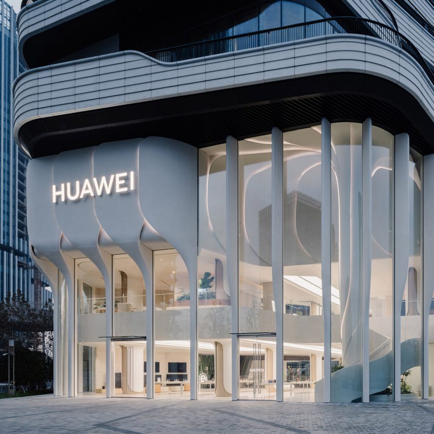 UNStudio Huawei flagship store in Shanghai