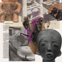 Graphic for the Colour Archaeology exhibition