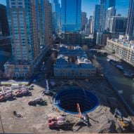 Construction commences on SOM skyscrapers at former Chicago Spire site
