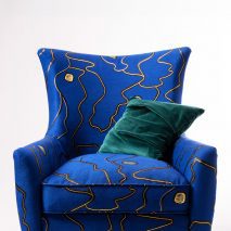 Photo of blue chair