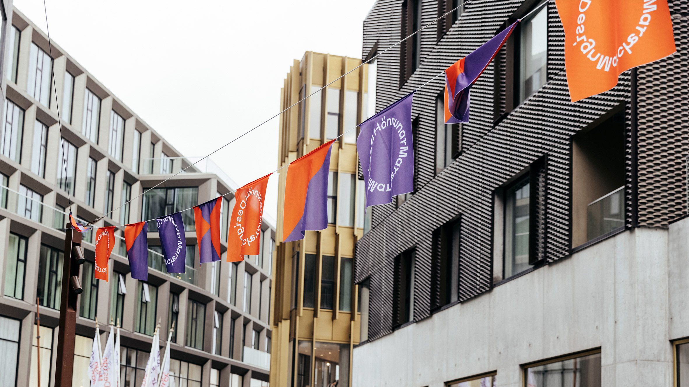 Photo of DesignMarch flags