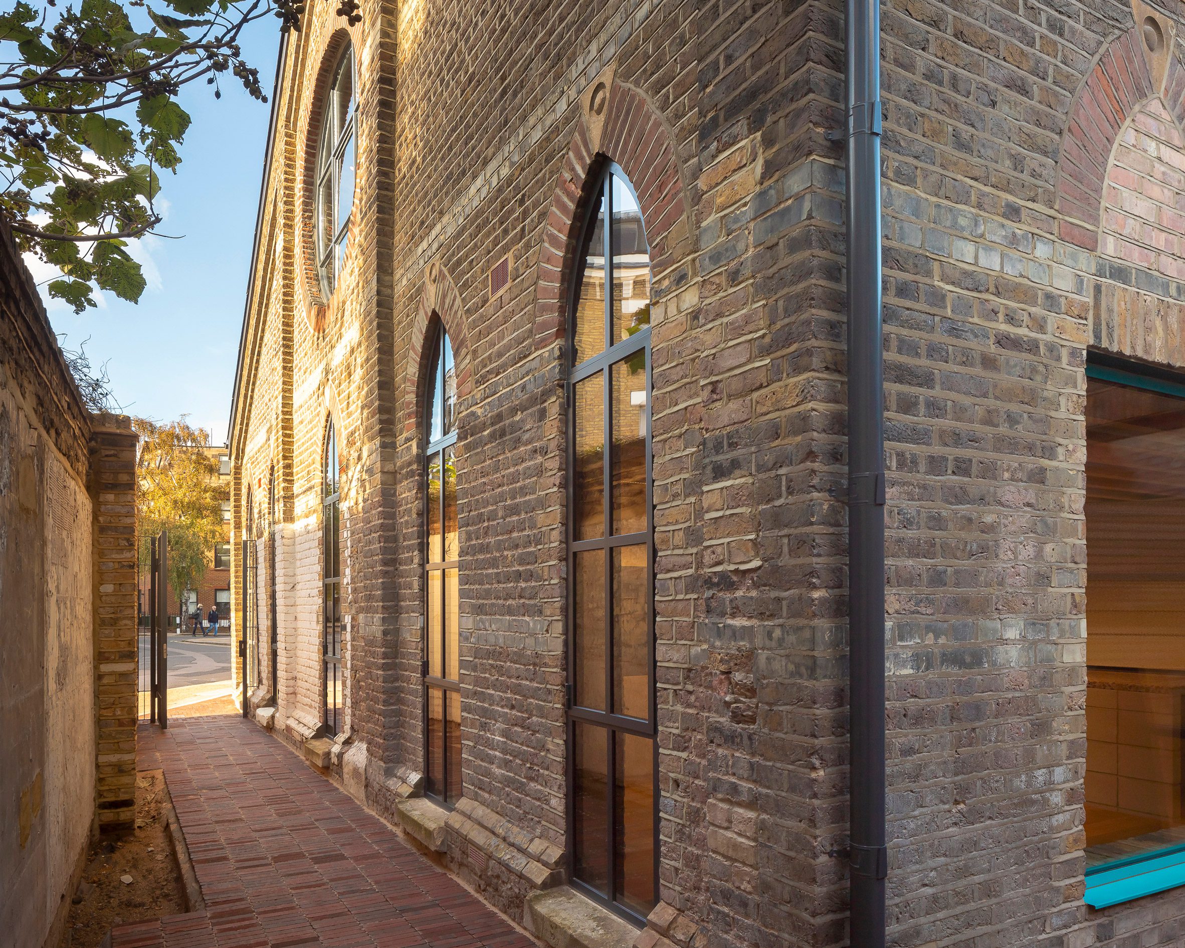 Original windows of Addison Studios by Tigg + Coll Architects
