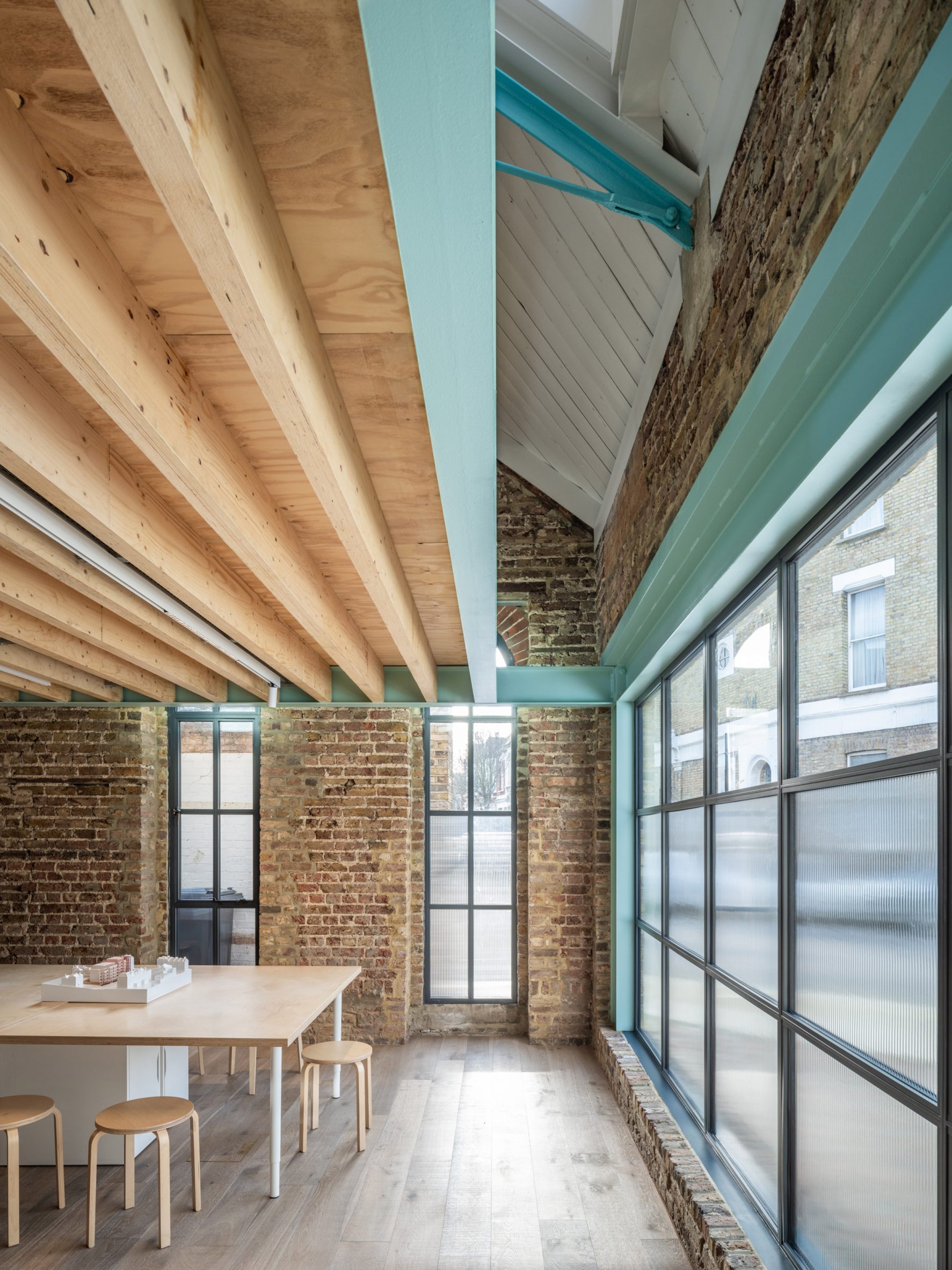 Ground floor of Addison Studios by Tigg + Coll Architects