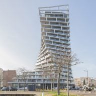 Hamonic + Masson gives Alta Tower in Le Havre an "expressive" twisting concrete shape