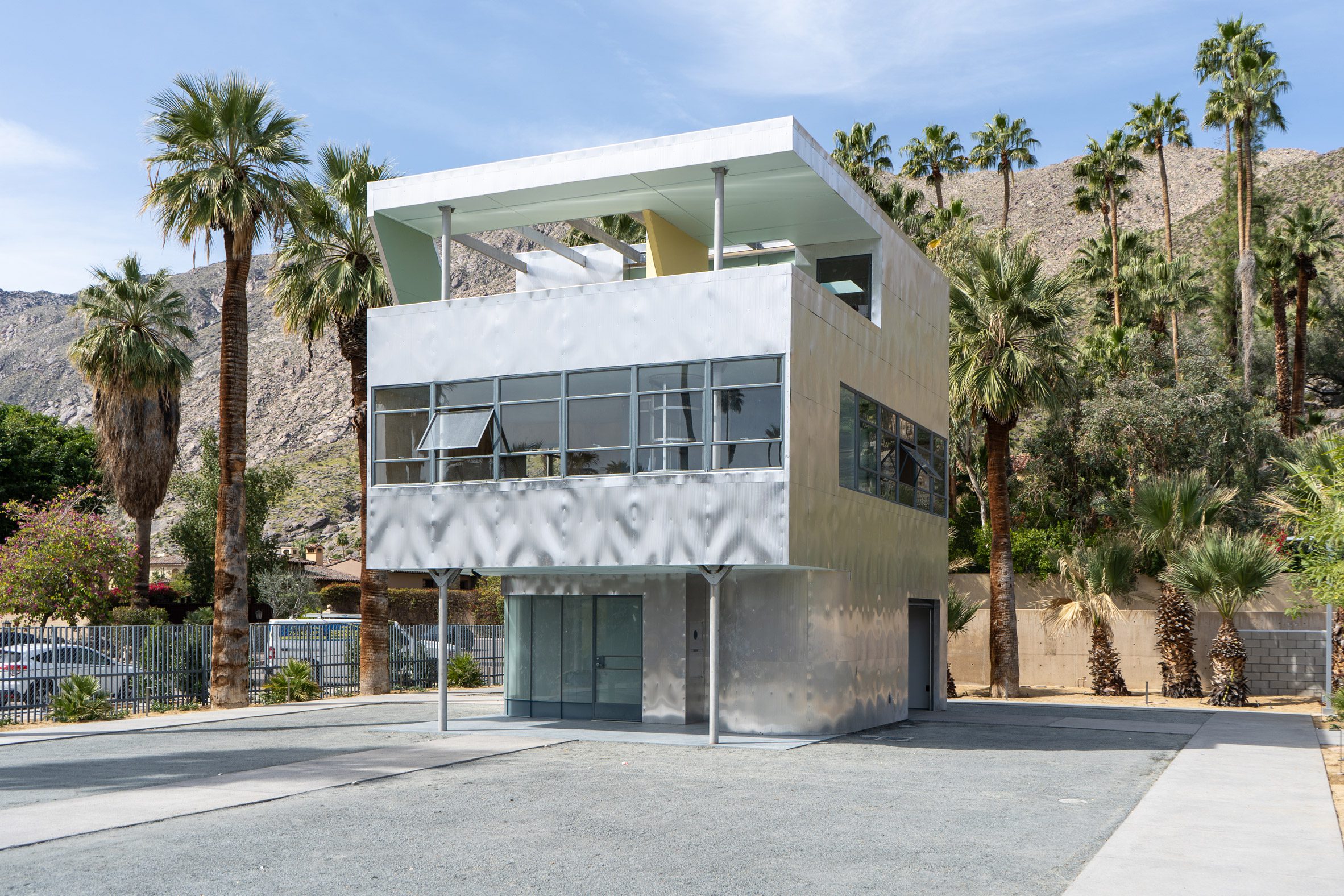 Albert Frey's 1930s Aluminaire House reassembled in Palm Springs