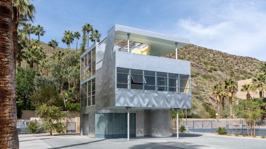 Aluminaire House reassembled in Palm Springs