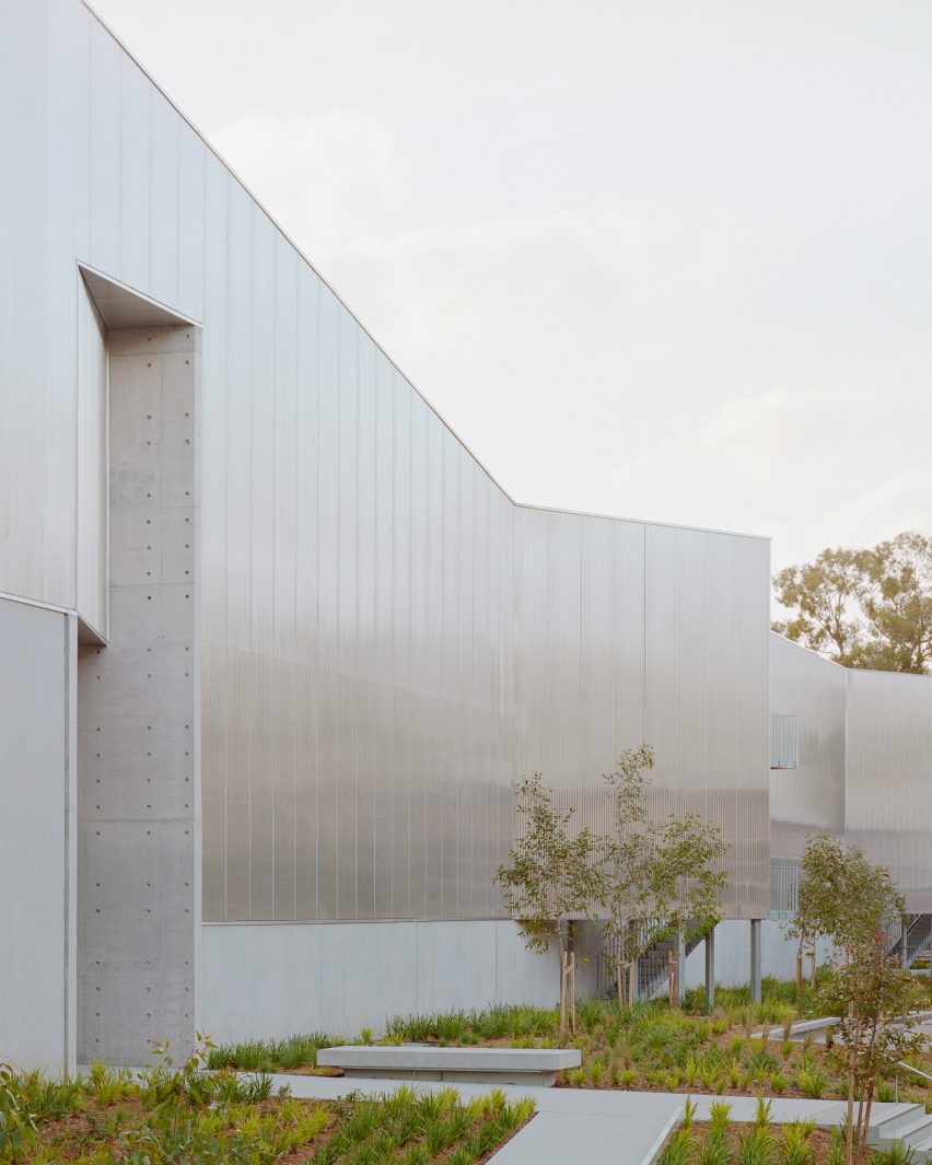 نمای آلومینیومی و بتنی توسط معماران Lahznimmo در سیدنی