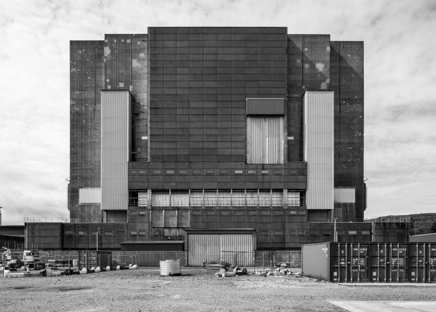Trawsfynydd Nuclear Power Station in Brutal Wales book by Simon Phipps