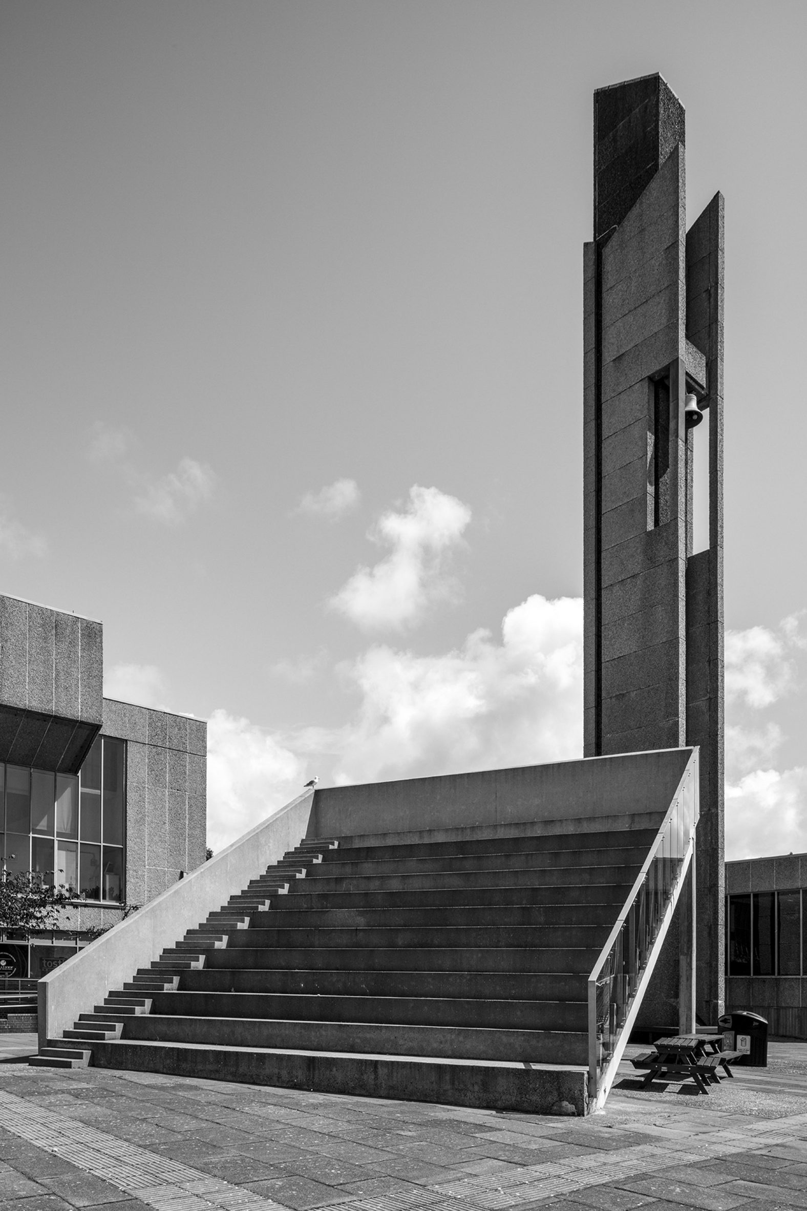 Bell Tower (La Campanile) in Brutal Wales book by Simon Phipps