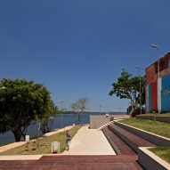 Landscape architecture at Cantinho do Céu