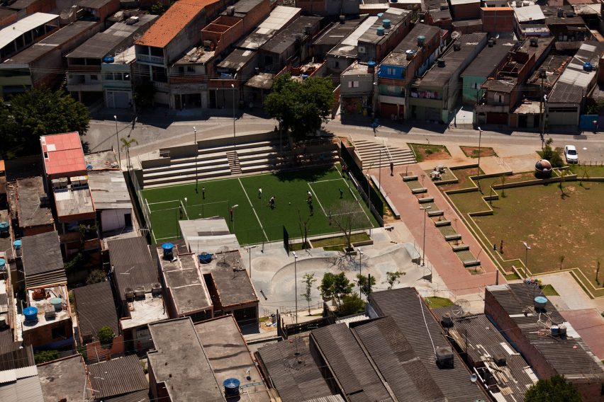 Football pitch at Cantinho de Ceu