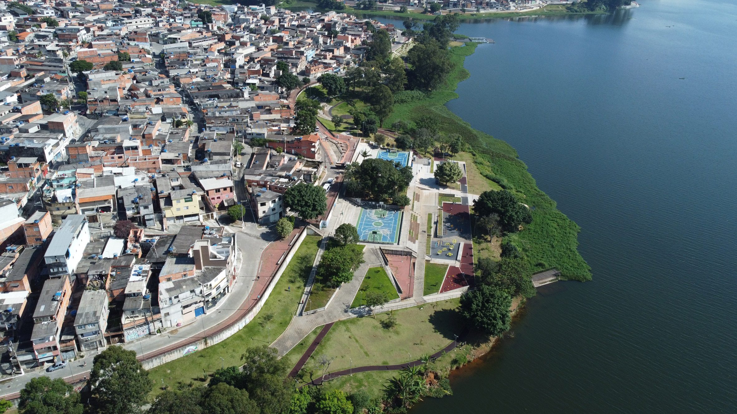 Aerial view of Cantinho de Ceu