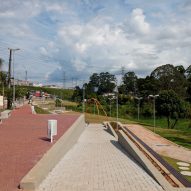 Pedestrian infrastructure at Cantinho do Céu