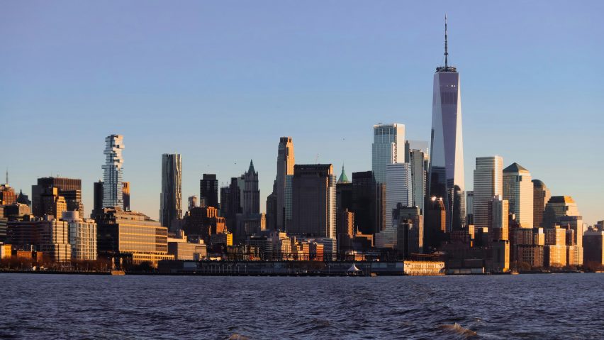 New York financial district skyline by Ash Coronado