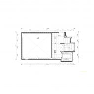 First floor plan of the Arario Gallery by Schemata Architects