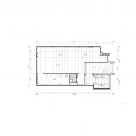 Third floor plan of the Arario Gallery by Schemata Architects