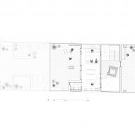 Third floor plan of Churruca apartment block by Be Studio