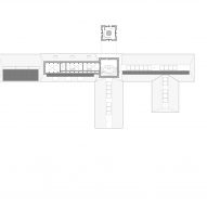 Second and third floor plan of Breach House by Studio Bark