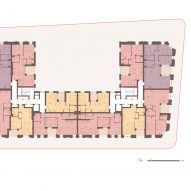 Third floor plan of Cosway Street by Bell Phillips