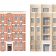 Elevation drawings of Cosway Street by Bell Phillips