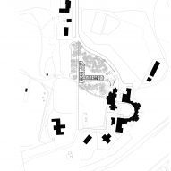 Site plan of The Harmeny Learning Hub by Loader Monteith and Studio SJM