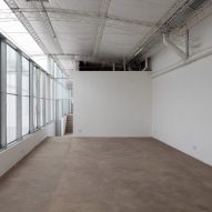 A large gallery space